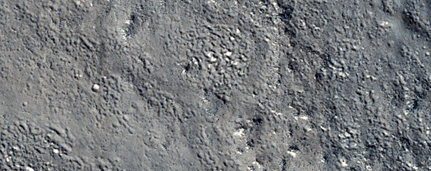 Ridges in Utopia Planitia

