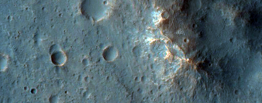 South Mid-Latitude Crater