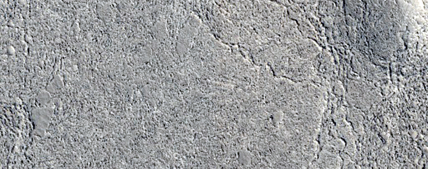 Lava in Western Elysium Planitia
