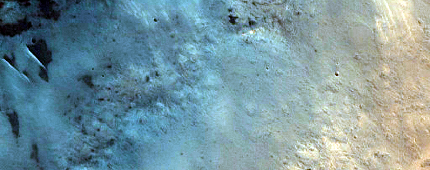 Arabia Terra Dune Monitoring Seen in MOC SP1-26004
