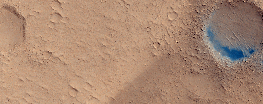 Parabolic Crater Ejecta
