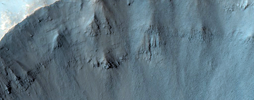 South Mid-Latitude Crater