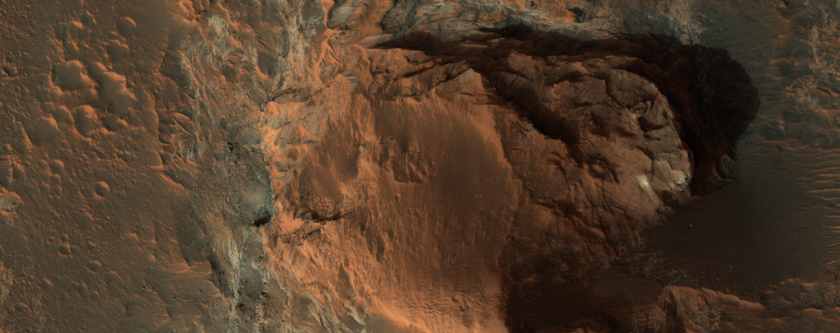 Putative Delta Deposits in Mclaughlin Crater