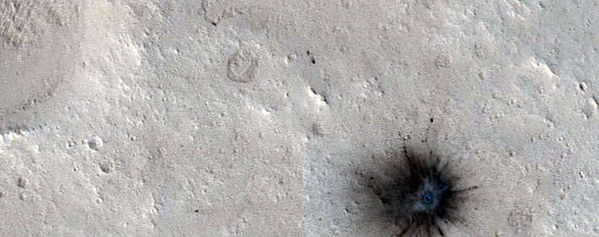 Candidate Recent Impact Site
