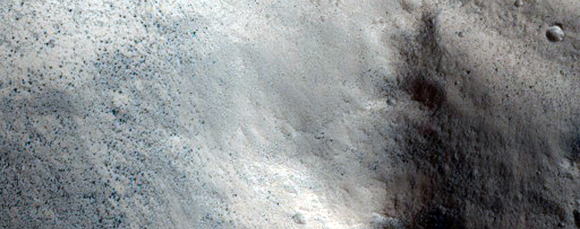 Wrinkle Ridge in Lunae Planum
