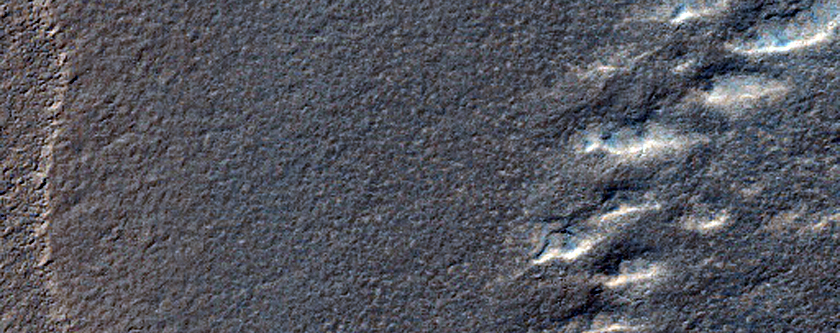 Layers on Floor of Liais Crater
