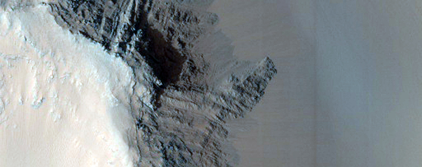 Hills in Eos Chasma
