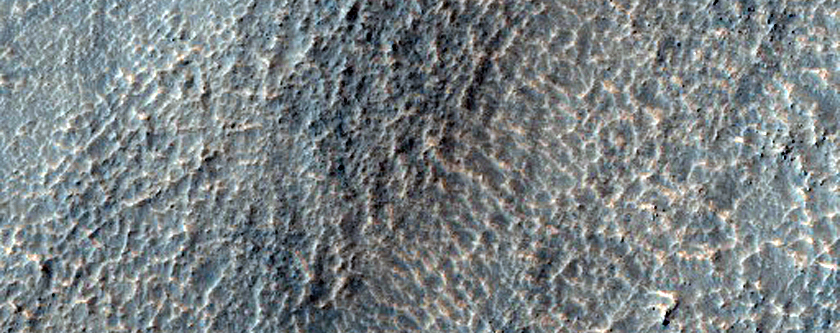 Ridges in Terra Cimmeria
