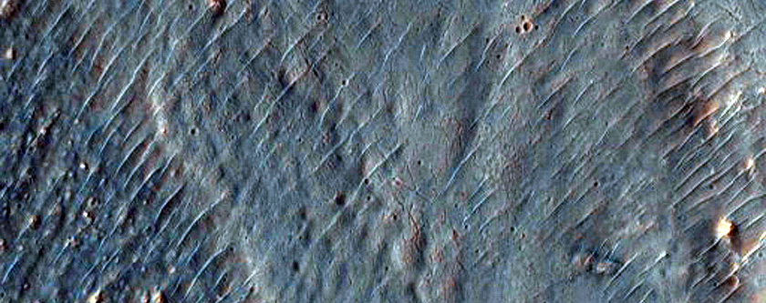 Gullied Crater
