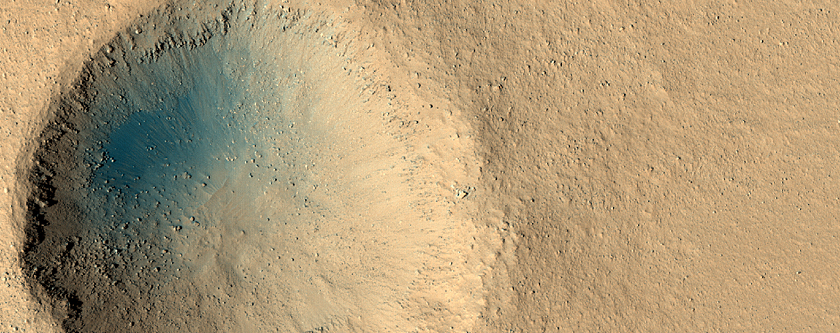 Small Fresh Crater