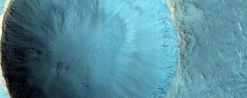 Monitor Fresh Crater