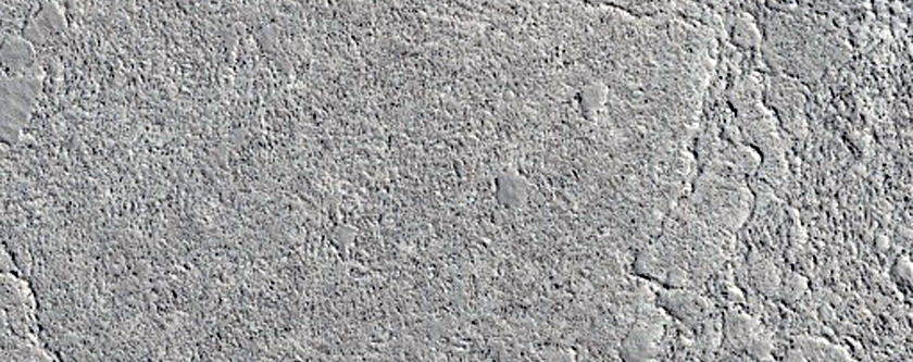 Lava in Western Elysium Planitia
