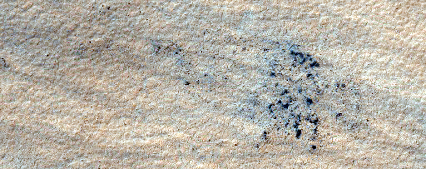 Wind Streaks in Malea Planum