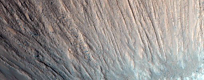 Recent 5-Kilometer Impact Crater
