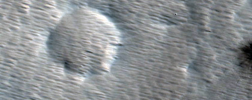 Candidate Recent Impact Site
