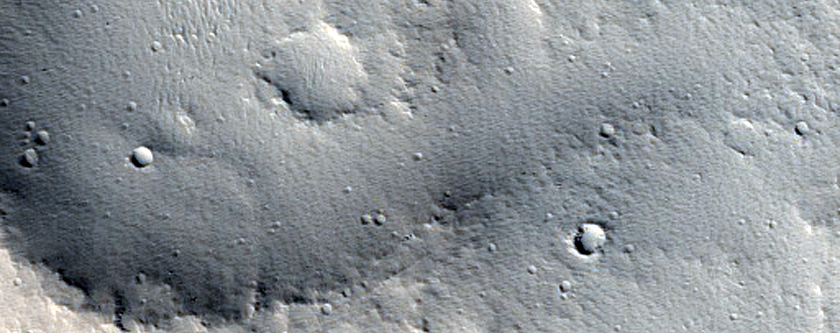 Possible Small Volcano in Tempe Terra
