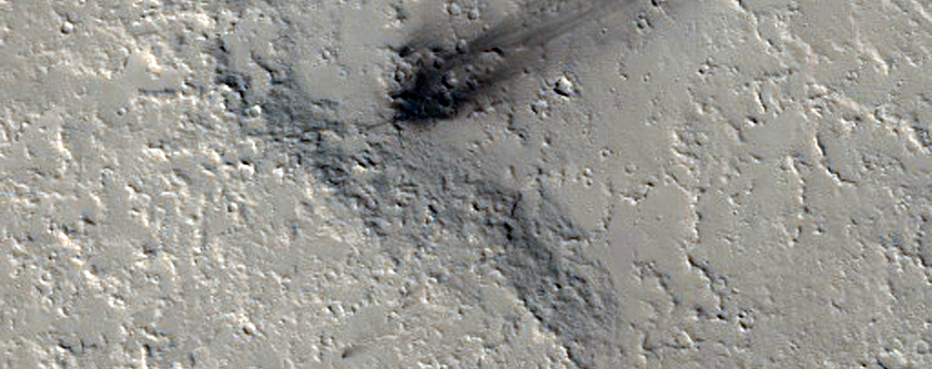 Candidate Recent Impact Site
