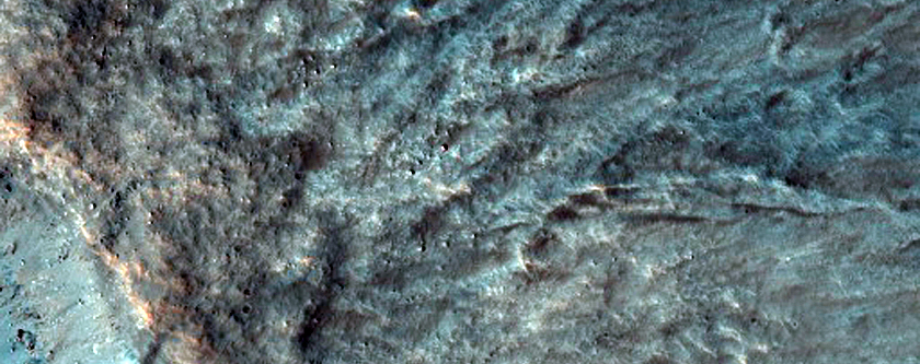 Monitor Slopes of Small Crater
