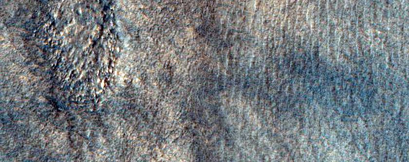 Layered Mound in Hellas Planitia
