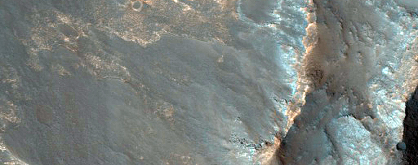 Light Toned Deposit in Aureum Chaos
