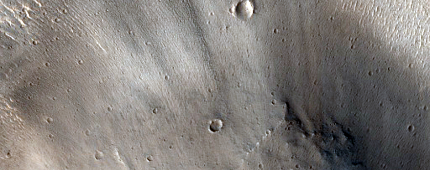 Terrain East of Williams Crater
