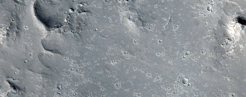 Lava in Western Elysium Planitia
