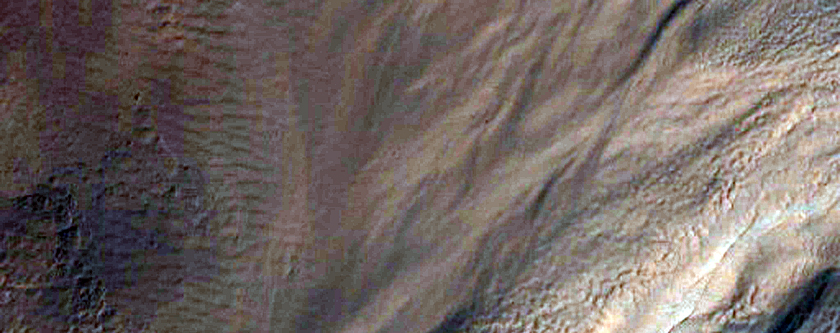 Crater with Steep Slopes
