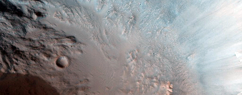 Rayed Crater in Chryse Planitia
