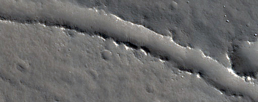 Landforms in Utopia Region
