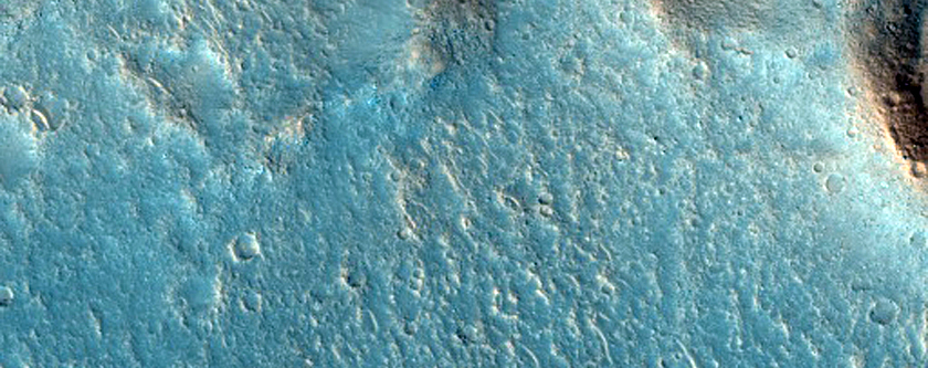 Lava on Floor of Kasei Valles
