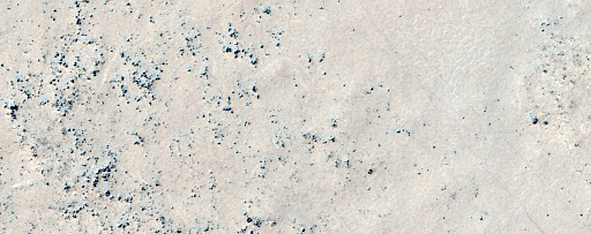 Ridges in Barnard Crater
