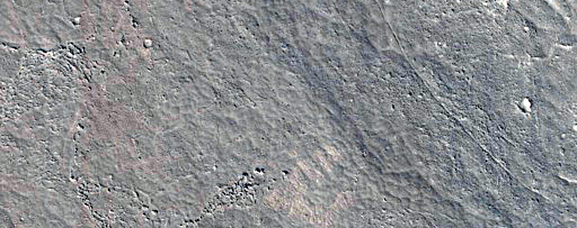 Three Odd Circular Features in Western Elysium Planitia
