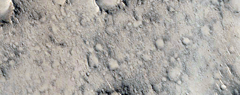 Chains of Cones in Arcadia Planitia
