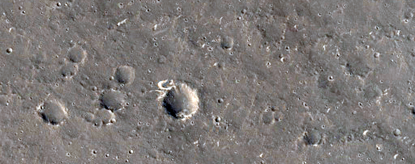 Candidate Recent Impact Site
