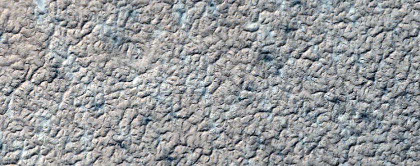 South Polar Layered Material and Dunes in Katoomba Crater
