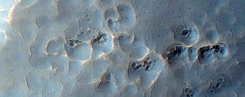 Slope Where New Boulder Tracks Formed
