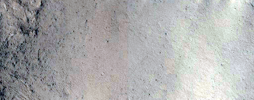 Layers in Crater within Schiaparelli Crater
