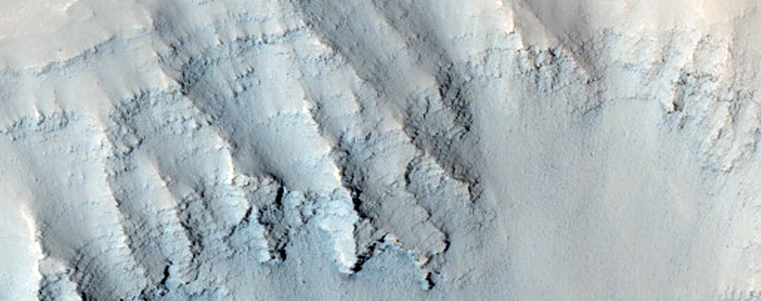 Multiple Views of Layers in Louros Valles Canyon Walls