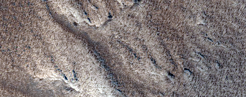 Layers on Floor of Noctis Labyrinthus
