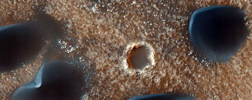 Extra-Crater Dune Field
