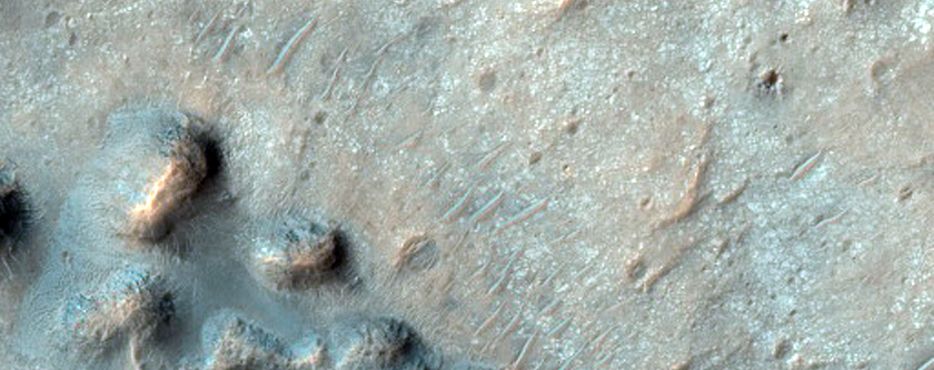 Ridge in CTX Image