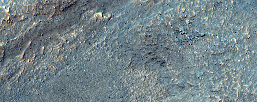 Gullies and Arcuate Ridges in Nereidum Montes
