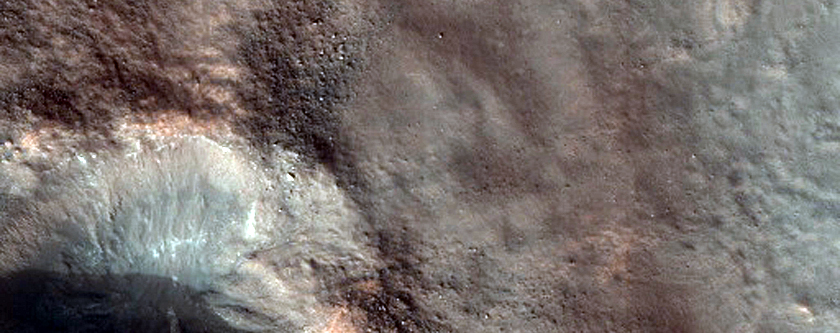 Fresh Small Impact Crater 
