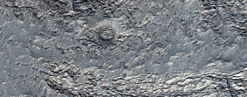 Channels in Phlegra Montes
