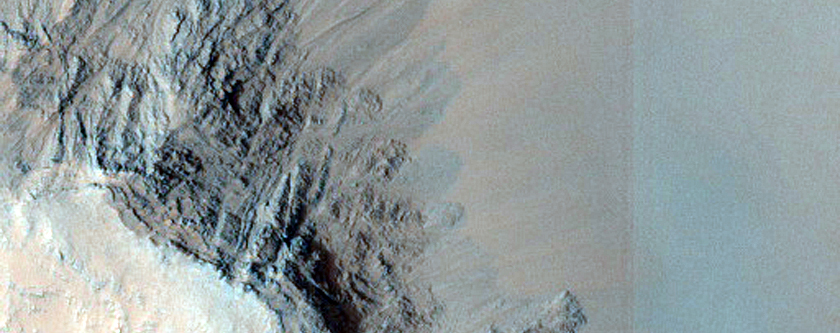 Hills in Eos Chasma
