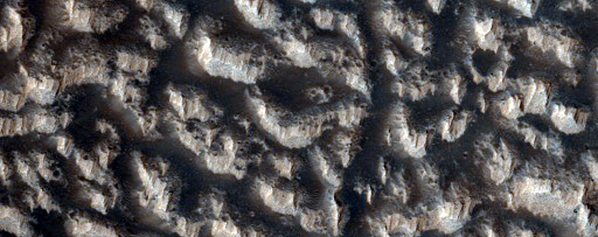 Arsia Mons Lava Flows

