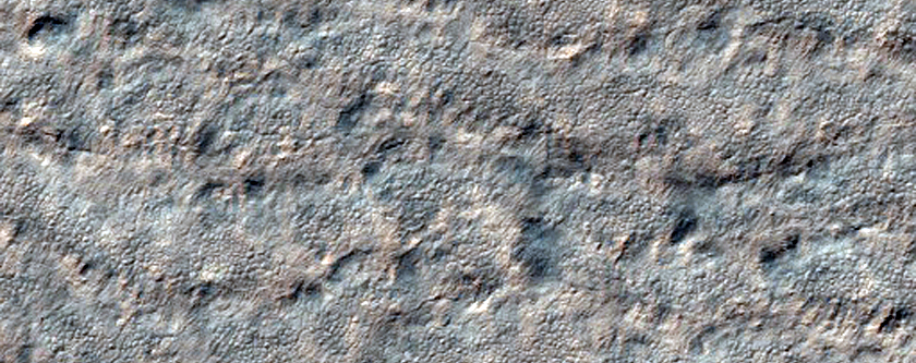 149-Meter Diameter Crater on South Polar Layered Deposits
