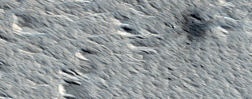 Candidate Recent Impact Site
