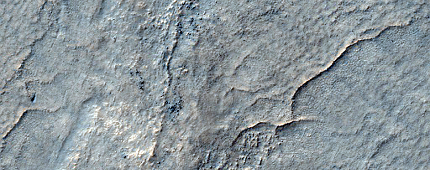 Layers in Southern Hellas Planitia