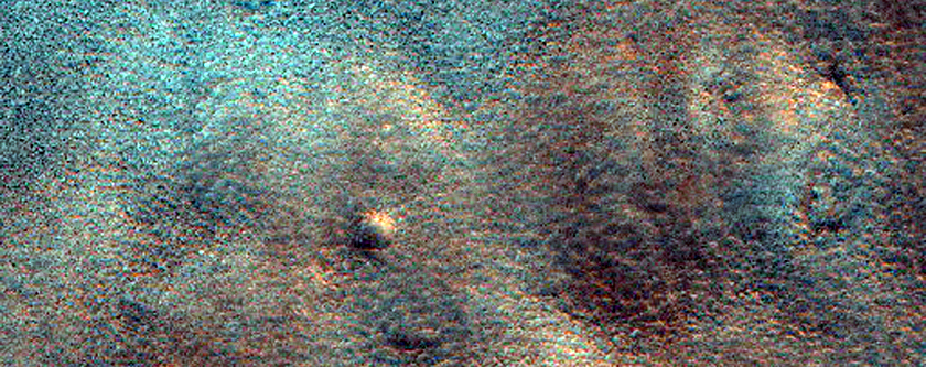 Seasonal Frost at Viking 2 Landing Site
